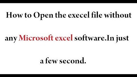 online xls viewer tutorial