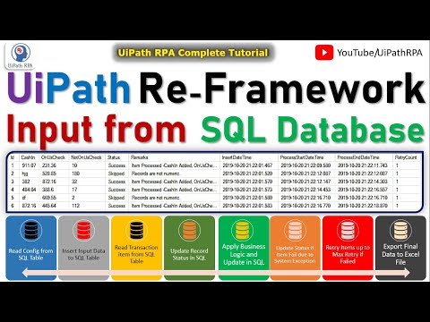 Video: Bagaimana cara UiPath terhubung ke SQL Server?