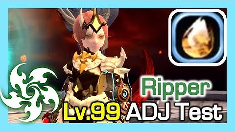 Lv99 Ripper ADJ STG21 Test (Ancient Skill Jade) / Dragon Nest Korea (2023 June)
