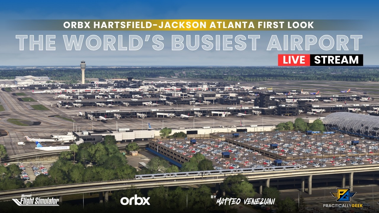 The World's Busiest Airport for MSFS 2024 | Orbx Atlanta KATL