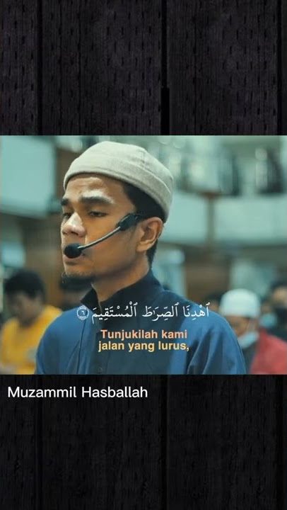 Alfatihah by Muzammil Hasballah.