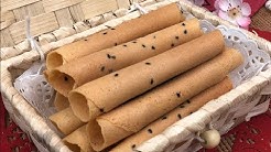 Egg Roll Cookies é¸¡è›‹å· - Durasi: 6.51. 