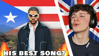 UK REACTION TO BAD BUNNY - WHERE SHE GOES | TWReactz