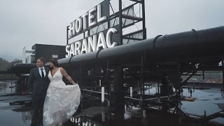 Joe and Cari|Hotel Saranac Wedding