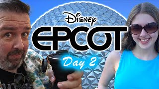 Disney World Vlog Day 2 EPCOT | Early opening, Guardians & FOOD | Orlando Florida Vlogs Sept 2023