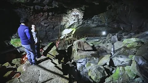 Exploring the freezing depths of the Shoshone Ice Caves