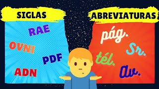 Acronyms and Abbreviations: What are they? - [Educational Video]