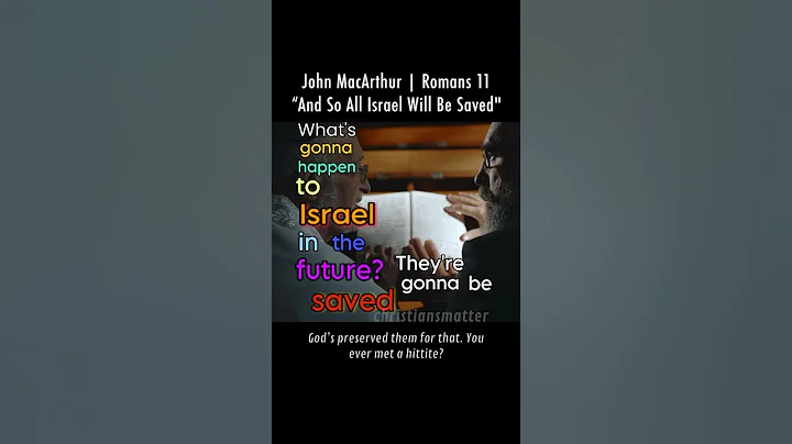 John MacArthur | Romans 11 “All Israel Will be Saved” | #paulwasher #rcsproul #johnmcarthur #bible