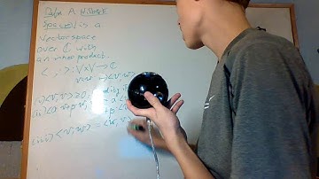 Quantum Mechanics 1.1 : Hilbert Spaces