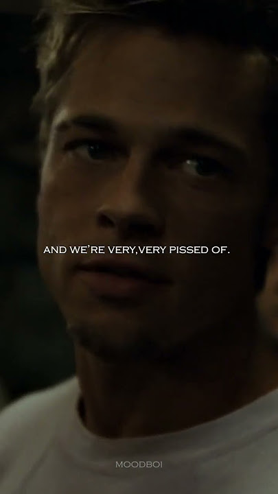 TYLER DURDEN EDIT - FIGHT CLUB ( The Perfect Girl )