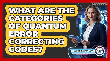 What Are the Categories of Quantum Error Correcting Codes?