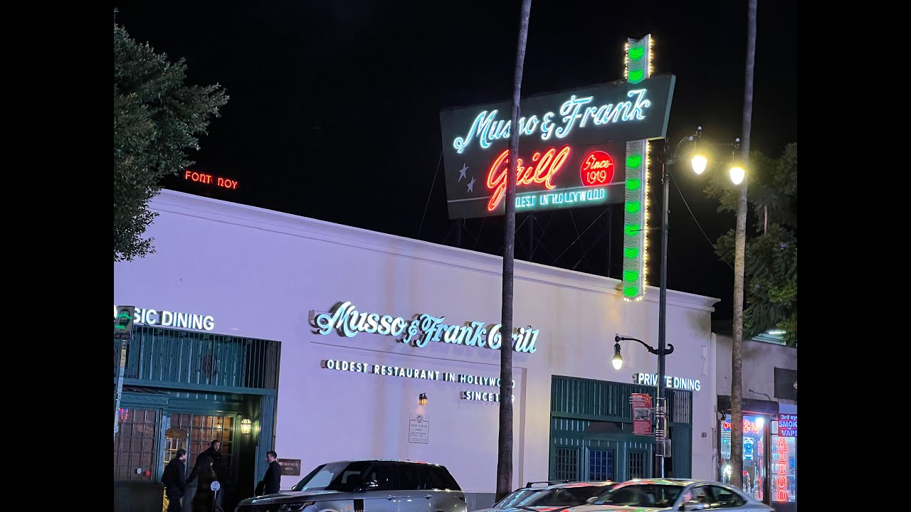 Haunted Filming Location Countdown #7: Musso and Frank Grill