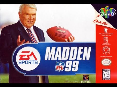 Madden NFL 99 (Nintendo 64) - New York Jets at Miami Dolphins