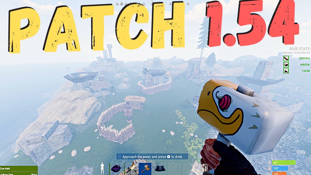 Rust Console News: Patch 1.54 The Halloween Update - YouTube