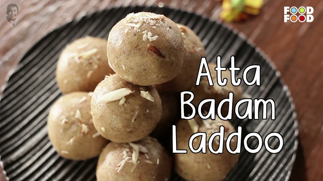 Healthy Laddoo | Atta Badam Laddoo आटे और बादाम के लड्डू | Peanut Laddu सींगदाने के लड्डू | FoodFood