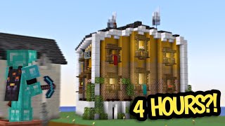 4 Hours of Building in 6 Minutes... (Minecraft Speed Build)