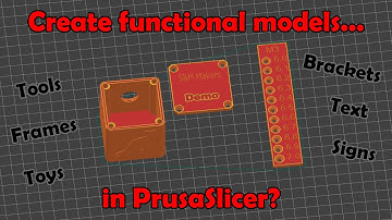 Functional 3D modeling in PrusaSlicer
