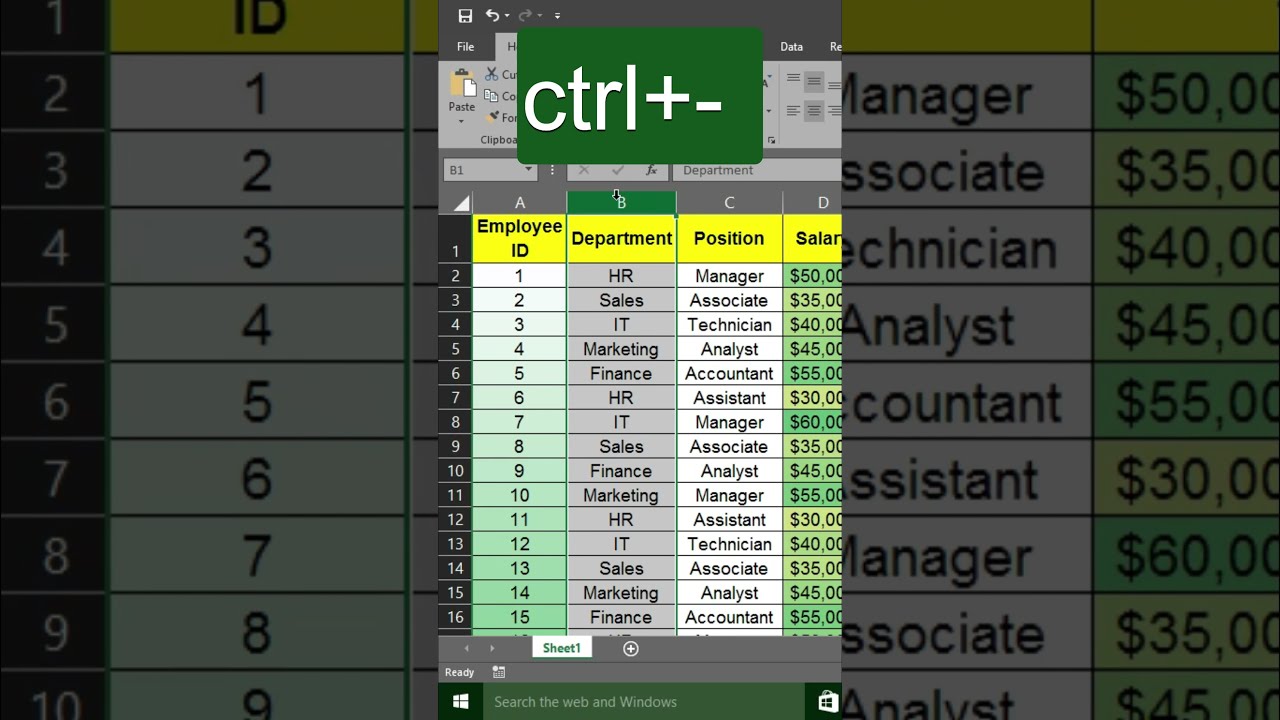 Quickly Add Column And Row In Excel Using Keyboard Shortcuts YouTube Quickly Add Column And Row In Excel Using Keyboard Shortcuts YouTube
