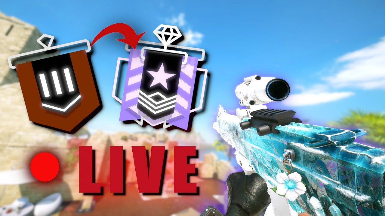 🔴LIVE - RAINBOW SIX SIEGE LIVE (Playing with Viewers) Road to 500 ...