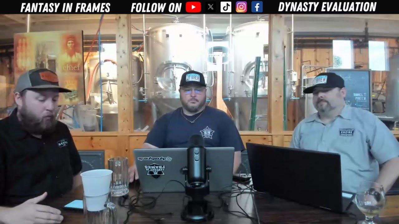 John and JT are joined by Dan Thury tonight to discuss the depth chart changes around the NFL following the NFL Draft and how that impacts the world of dynasty and redraft fantasy football.


Fantasy In Frames: Keeping 4-EYES On The Prize 🏆 
Your Favorite Home For #FantasyFootball Advice Covering:

🏈Redraft Fantasy Football
🏈Dynasty Fantasy Football
🏈IDP Fantasy Football
🏈College Fantasy Football
🏈DFS Fantasy Football

At https://www.FantasyInFrames.com, you'll find:

✅ Fantasy Football Rankings
✅ Waiver Wire Recommendations
✅ Start and Sit Recommendations
✅ Dynasty, Redraft, and IDP Target Profiles
✅ NFL Prospect Profiles
✅ YouTube Podcast Episodes

Make Sure To Follow Us On All Our Social Media Channels

Facebook: https://www.facebook.com/fantasyinframes
X/Twitter: https://www.Twitter.com/FantasyInFrames
Tik Tok: https://www.tiktok.com/@fantasyinframes
Instagram: https://www.instagram.com/fantasyinframes

Hosts for Today's Show

Tyler Heil: https://www.twitter.com/FFTylerHeil
JorgeBEdwards: https://www.twitter.com/JorgeBEdwards
Richard Sickels: https://www.twitter.com/RichSickelsGBM
Chris Burns: https://www.twitter.com/dynastydeviant

Affiliates

Underdog Fantasy: https://bit.ly/3v7uY1I

Join up with one of the MOST POPULAR Fantasy Football gaming platforms out there today. Use the Promo Code FRAMES and double up your deposit up to $100.

Fantasy Data: https://bit.ly/43c7ftO

Use the promo code fantasyinframes to get 20% off your monthly subscription to some of the most helpful fantasy football data and metrics out there to help you become a better content creator and/or fantasy football player!

Trophy Smack: https://bit.ly/4aluMuI

Use the promo code FRAMES to get 10% off WallSMack with a minimum purchase price of $49

Dynasty Decks: https://bit.ly/3TbxOuQ

Use the promo code FRAMES to get $5 off a fully customizable championship plaque outlining your championship victory in your fantasy football leagues this past season. For any combination of positions, both for offense or IDP, their customer services representatives will work with you to help capture your fantasy football team's title-winning performance on one of their high-quality plaques!

#fantasyfootball #idpfootball #fantasysports #nfl #football #fantasyfootballtips #idpleague #fantasyfootballadvice #fantasyfootballstrategy #fantasyfootballguide #nflfootball #fantasyfootball101 #defensiveplayers #fantasyfootballdraft #fantasyfootballrookie #fantasyfootballchampionship #fantasyfootball2021 #fantasyfootballcommunity #footballseason #fantasyfootballers