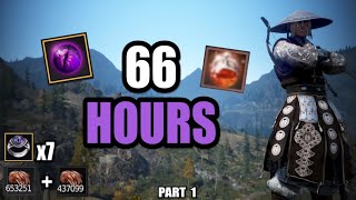 BDO | ASH HALFMOON KAGTUNAK DROP! | Grind for the Infinite HP potion | part 1