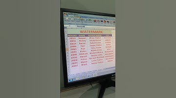 👇🎯Watermark use in Ms Excel #watermark #ytshort #trendingshorts #biharboard #science #technology