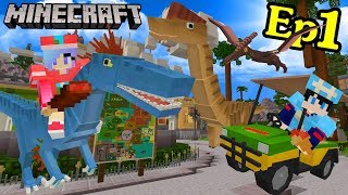 Minecraft Dinosaur world โลกแห่งไดโนเสาร์ ตอนที่ 1