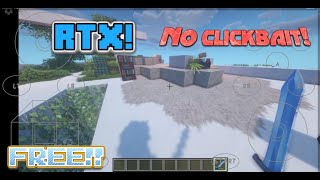 Stream RTX ON ANDROID (Minecraft) | FREE | screenshot 1