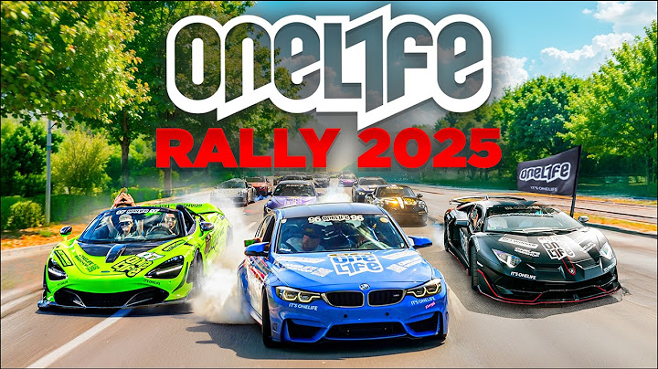 Craziest Rally ever? - 60+ SUPERCARS VS. POLICE in Eastern Europe! - OneLife Rally 2025