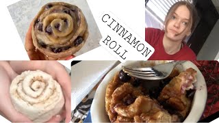 I BAKED CINNAMON ROLL OUT OF OAT FLOUR (tbh one of the best things I have ever baked)