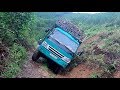 Truck on Forest Road - Xe tải lên dốc cao SUÝT LẬT quá nguy hiểm