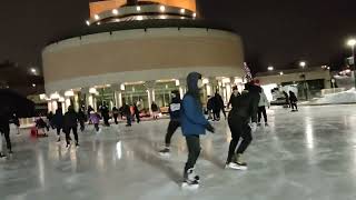 Markham - City of Markhams Outdoor Rink - Civic Centre Ice Rink - Outdoor Skating