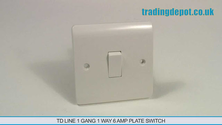 1 gang 1 way switch nghĩa là gì năm 2024