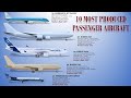 Top 10 Most Produced Passenger Aircraft to date