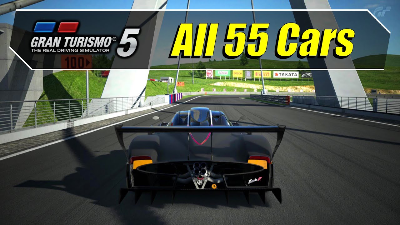 Gran Turismo 5 Driving All 55 Cars With All Updates