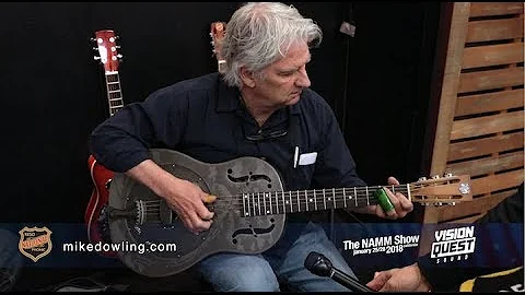 NAMM 2018 - National Guitars with Mike Dowling