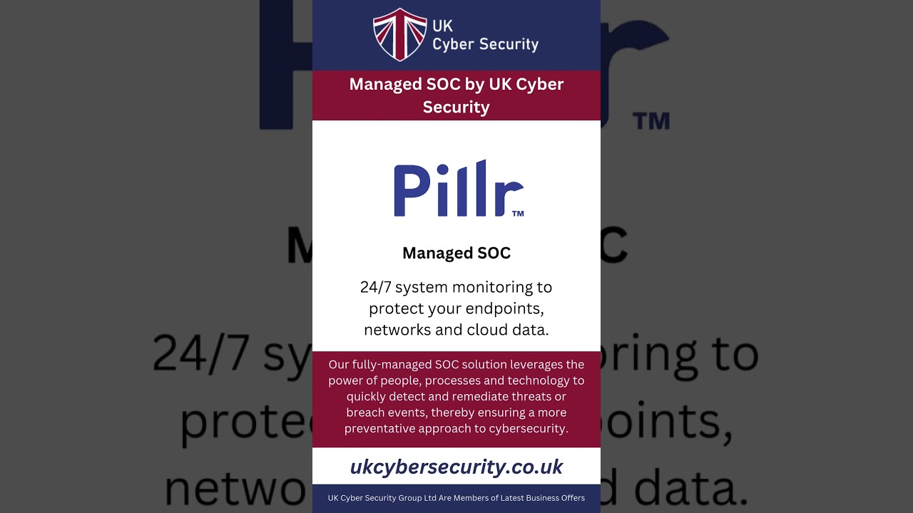 Managed SOC By UK Cyber Security Group Ltd