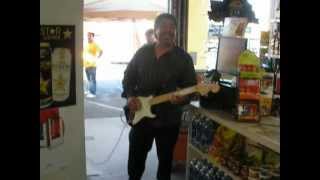 Nick Salazar Playing Inside Rauls Liquor