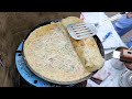 India's Biggest Rolled Omelet | 5 Layer Cheese Omelet Roll | Indian Street Food