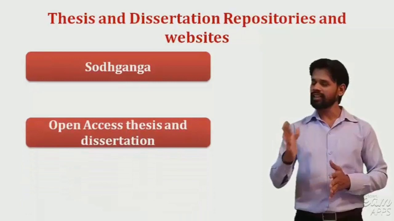 online thesis repositories