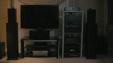 Audiophile demo from Rotel/Adcom/Klipsch Set-up