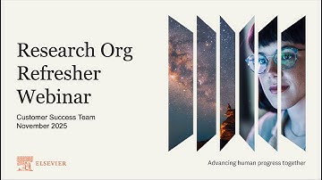 Researchfish Research Organisation Refresher Webinar 2025