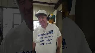 Peanut the QRP Parrot #hamcation 2024