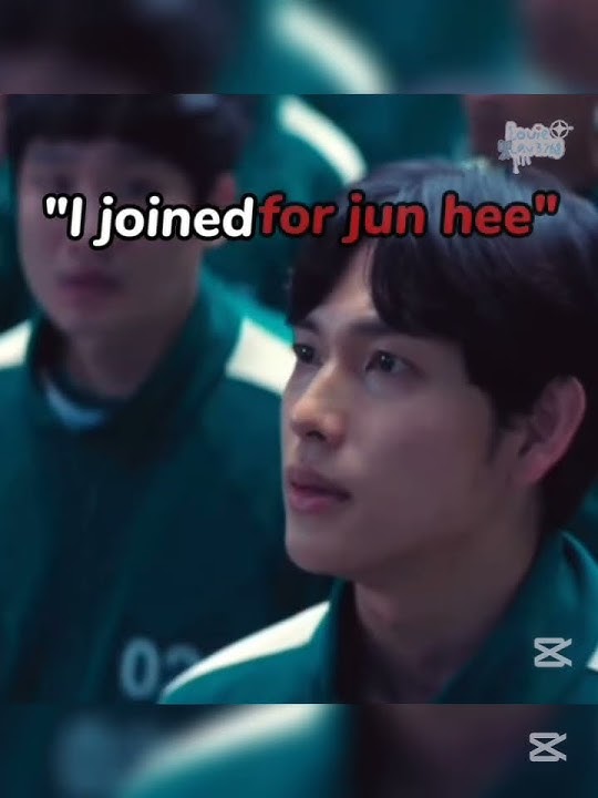 Why did you join squid game..? #squidgame #junhee #myunggi #thanos #gi-hun