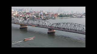 Thailand, SO MANY BOATS, Chao Phraya River, Bangkok March 2024