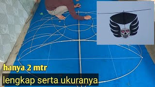 (TUTORIAL)cara membuat layangan ram raman khas banyuwangi || how to make kite traditional ram raman