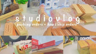 STUDIOVLOG EP. 21 :: packing orders | how i drop off shopee orders | sheng ☀️(philippines)