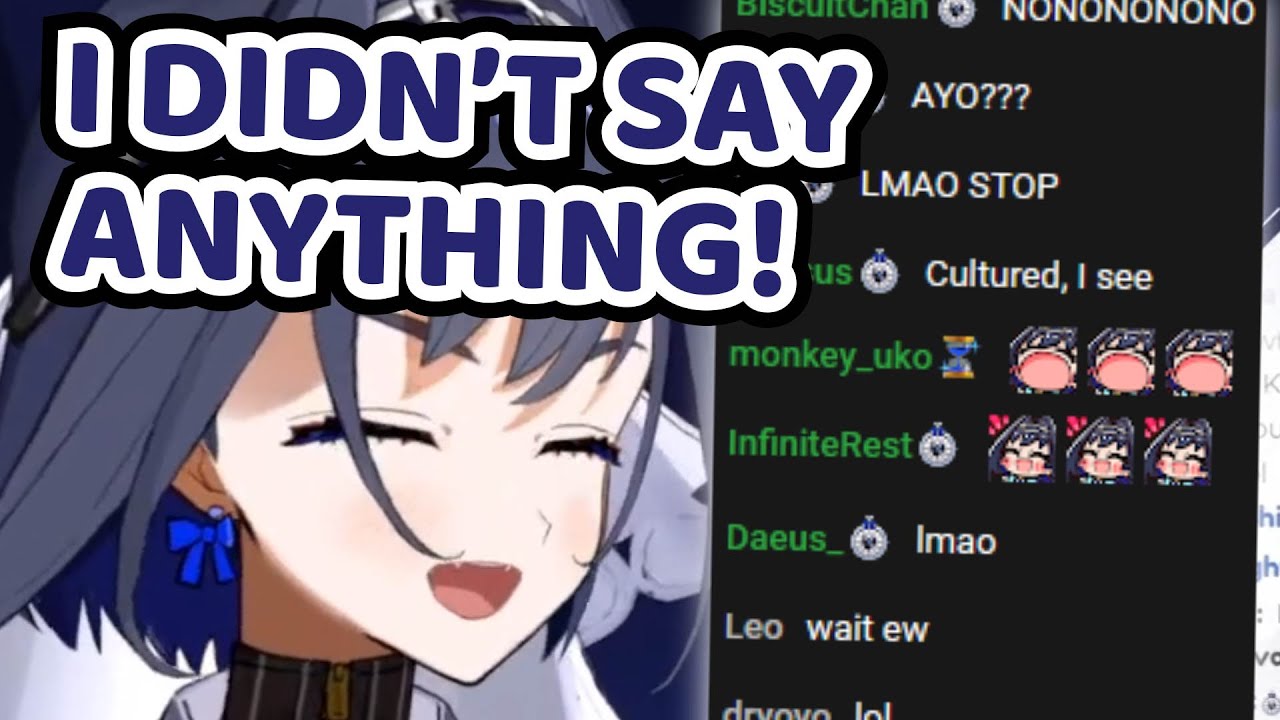 Kronii Almost Said Something Gross and Then Gaslighted Chat For It【Hololive EN | Ouro Kronii】