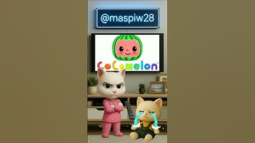 Please mom, i want to watch cocomelon! #cat #funny #cute #funnycats #cocomelon