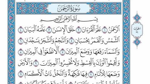الربع الأول من الحزب ٥٤ من القرآن الكريم - الشيخ ياسر سلامة حدر